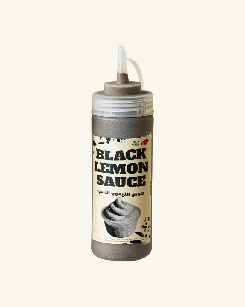 Black Lemon Sauce bottle 400g صوص الليمون الأسود علبة