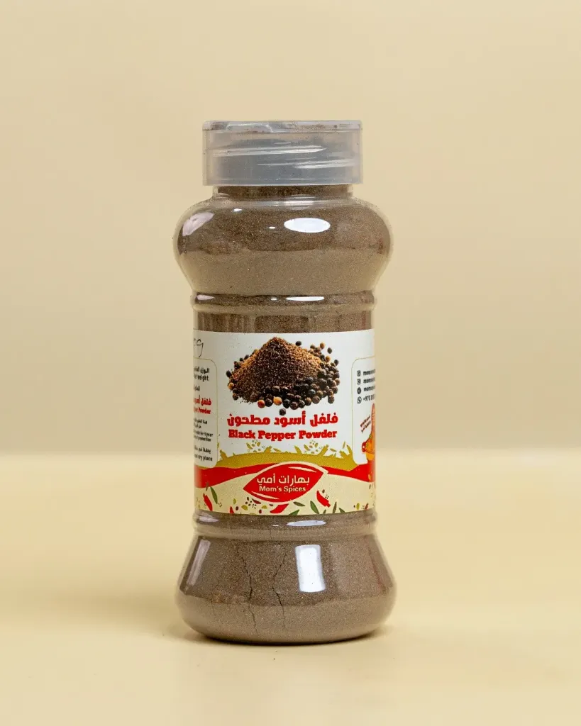 Black Pepper powder 140g  - فلفل أسودمطحون